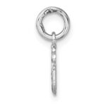 Sterling Silver Madi K Rhodium-plated Enameled Black And White Panda Childrens Pendant - Image 2