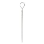 Sterling Silver Rectangle Pendant - Image 2