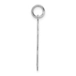Sterling Silver/Rhodium-plated Polished Number 13 Charm - Image 2