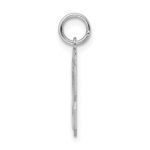 Sterling Silver/Rhodium-plated Polished Number 53 Charm - Image 2