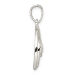Sterling Silver CZ in Teardrop Pendant and Earrings Set - Image 6