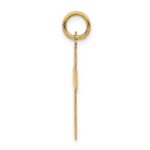 14k Polished Cross Pendant - Image 2