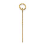 14k Polished Cross Pendant - Image 2