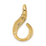 14k Polished Slide Fits up to 6mm Regular/Fancy/Reversible Omega - Image 3