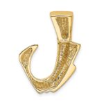 14k Polished Slide Fits up to 8mm Regular/Fancy/Reversible Omega - Image 3