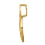 14K Polished Slide Fits up to 6mm Regular/8mm Fancy or Reversible Omega - Image 2