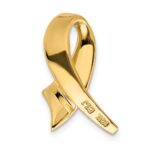 14k Polished Slide Fits up to 6mm Regular/10mm Fancy or Reversible Omega - Image 3