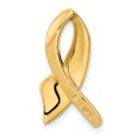 14k Polished Slide Fits up to 2mm Regular/6mm Fancy or Reversible Omega - Image 4