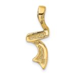 14k Polished Slide Fits up to 2mm Regular/6mm Fancy or Reversible Omega - Image 3