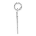 14kw  Medium Polished Number 2 Charm - Image 2