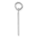 14kw  Medium Polished Number 4 Charm - Image 2