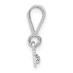 14kw Medium Polished Top Charm - Image 2