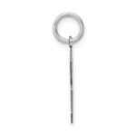 14kw Medium Satin Number 8 Charm - Image 2