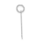 14kw Medium Satin Number 22 Charm - Image 2