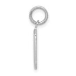 14kw Small Polished Number 0 Charm - Image 2