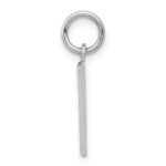 14kw Small Polished Number 1 Charm - Image 2
