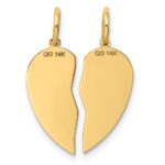 14K 2-piece BEST FRIEND Charm - Image 4