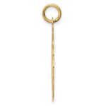 14k ON GRADUATION DAY with Diploma Engravable Disc Charm - Image 2