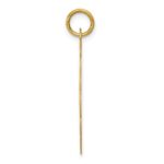 14K HAPPY BIRTHDAY 22mm Engravable Disc Charm - Image 2
