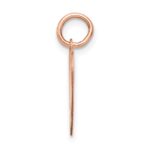 14k Rose Gold HOLY COMMUNION Heart Disc Charm - Image 2