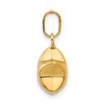 14k 3-D Puffed Star Charm - Image 2