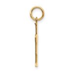 14k The Kids Small It's a Boy Engravable Hugs Charm - Image 2