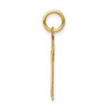 14k The Kids Small It's a Boy Engravable Kiss Charm - Image 2
