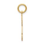 14k The Kids Small It's a Girl Engravable Joy Charm - Image 2