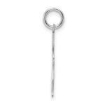 Sterling Silver Rhodium-plated Hugs Kid Charm - Image 2