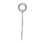 Sterling Silver Rhodium-plated Love Kid Charm - Image 2