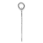 Sterling Silver Rhodium-plated Love Kid Charm - Image 2