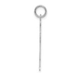 Sterling Silver Rhodium-plated Love Kid Charm - Image 2