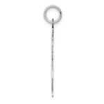 Sterling Silver Rhodium-plated Love Kid Charm - Image 2