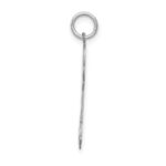 Sterling Silver Rhodium-plated Kid Charm - Image 2