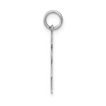 Sterling Silver Rhodium-plated Kid Charm - Image 2