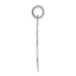Sterling Silver Rhodium-plated Kid Charm - Image 2