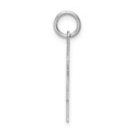 Sterling Silver Rhodium-plated Kid Charm - Image 2