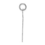 Sterling Silver Rhodium-plated Kid Charm - Image 2