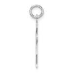 Sterling Silver Rhodium-plated Kid Charm - Image 2