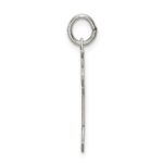 Sterling Silver Rhodium-plated Kid Charm - Image 2
