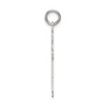 Sterling Silver Rhodium-plated Kid Charm - Image 2