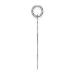 Sterling Silver Rhodium-plated Kid Charm - Image 2
