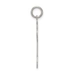Sterling Silver Rhodium-plated Kid Charm - Image 2