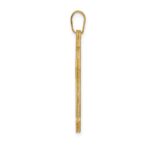 14k Passion Cross Pendant - Image 2