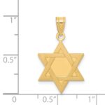14k Star of David Pendant - Image 4