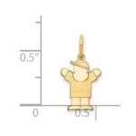 14k The Kids Mini Boy Love Charm - Image 4
