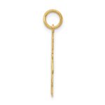 14k .018 Depth Engravable Boy Charm - Image 2
