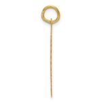 14k Etched Edge .013 Gauge Engravable Round Scalloped 21.5mm Disc Charm - Image 2