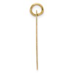 14k Plain .013 Gauge Engravable Heart 20.4x21.3mm Disc Charm - Image 2