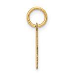 14k .013 Depth Engravable Boy Head Charm - Image 2